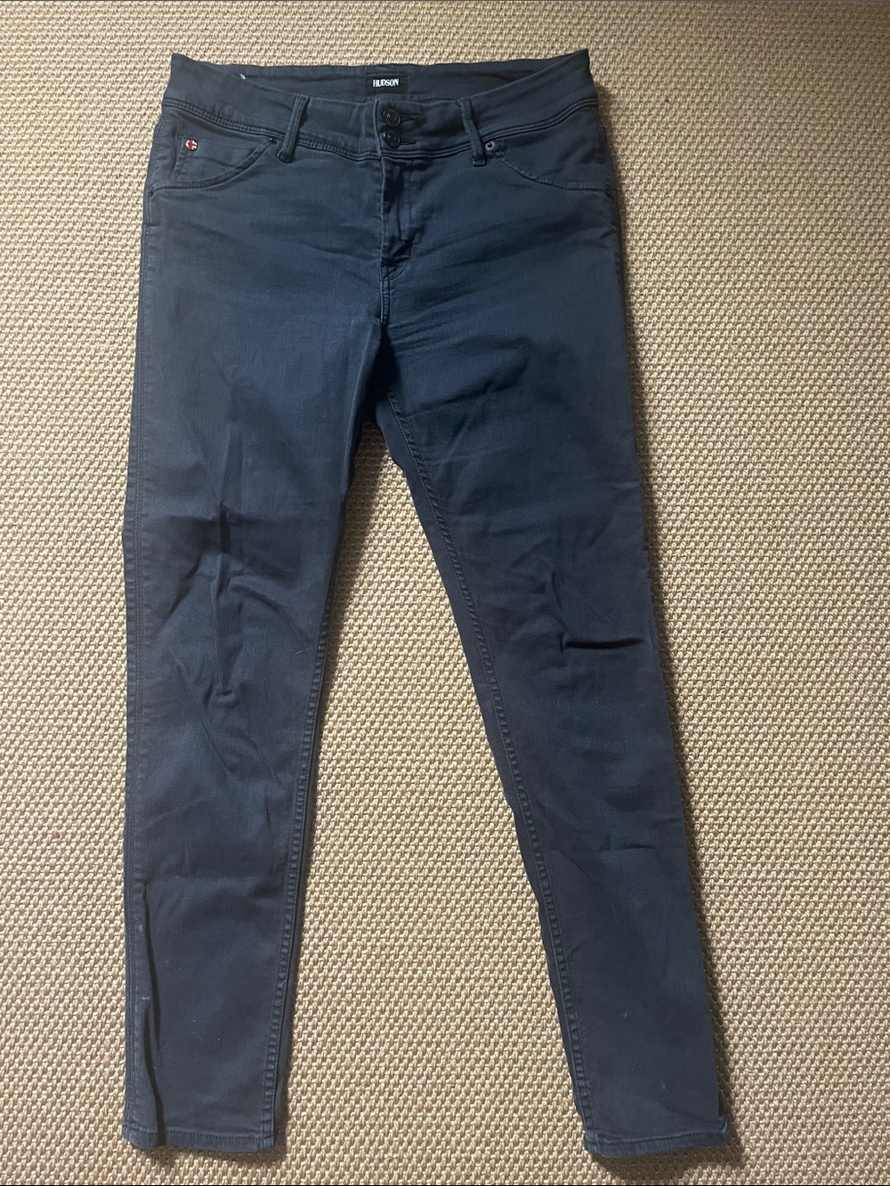 Hudson Jeans Black Skinny Jeans